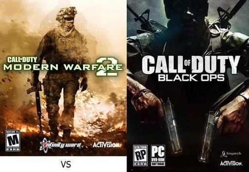 Modern Warfare 2 vs Black Ops