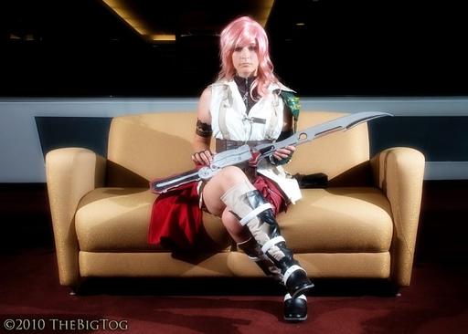 Final Fantasy XIII - Косплей Лайтнинг (Lightning) (обновлено, +9 фото)